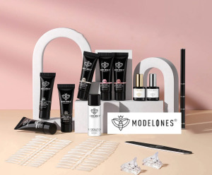 Modelones Körömépítő gél készlet - 6 színben