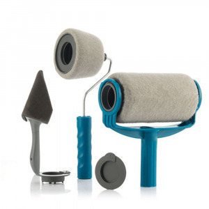 Csepegésmentes festőhenger festékadagoló tartállyal