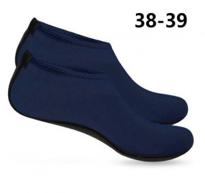 Vizicipő, tengeri cipő, úszócipő, fürdő cipő 38-39 sötétkék