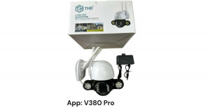 Kültéri wifis távolról vezérelhető vízálló kamera