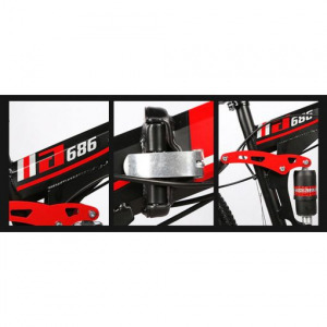 Amin összecsukható MTB kerékpár - kék