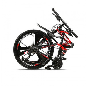 Amin összecsukható MTB kerékpár - kék