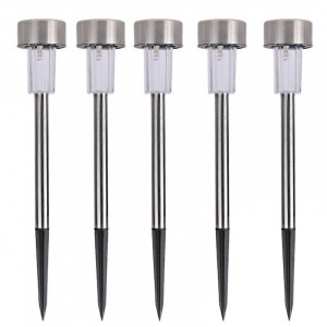 Napelemes színes kerti lámpa