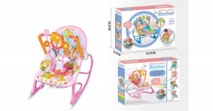 LittleONE by rezgő-zenélő Pihenőszék -rózsaszín