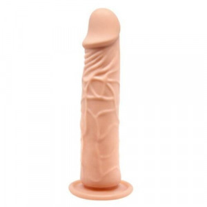 Élethű tapadókorongos dildó - 7.8" 20cm