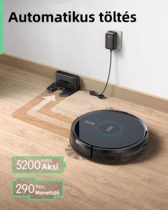 Zoozee Z50 okos robotporszívó és felmosó 2IN1, 3000PA