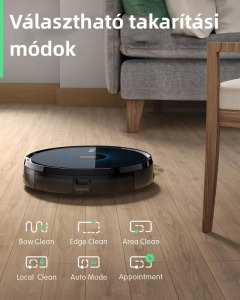 Zoozee Z50 okos robotporszívó és felmosó 2IN1, 3000PA