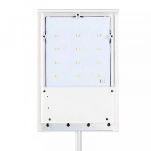 Vízálló 12 ledes napelemes kültéri lámpa