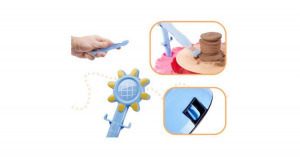 Fazekaskorong kreatív készlet agyaggal és festékekkel 600g