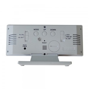 Tükör kijelzős digitális ébresztő óra hőmérséklet jelző funkcióval