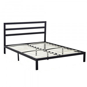 Bella fém ágykeret 160x200, fekete