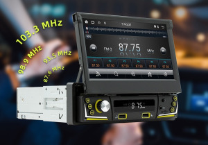 Android autós multimédia lejátszó kihúzható érintőképernyővel