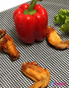 Tapadásmentes BBQ grill háló