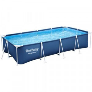 Bestway fémvázas medence, 300 x 201 x 66 cm, 3 rétegű fal, Kék