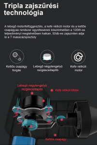 Booster T masszázspisztoly