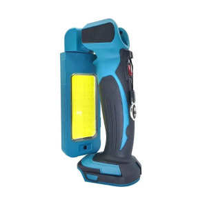 Worthair nagy fényerejű akkumulátoros munkalámpa 360° forgatható fejjel 2 db akkumulátorral (KE24480)