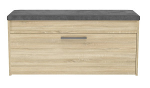 Odell Parma cipőtároló pad, 100x49x35 cm, sonoma