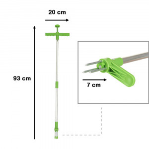 Teleszkópos gyomkiszedő - 93 cm