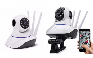 WIFI ONVIF IP kamera 3 antennával