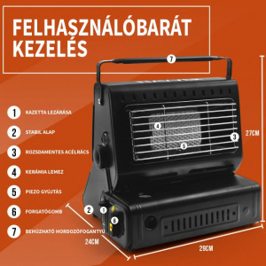 Nevis sátorfűtés 1300W