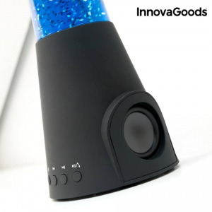 Innovagoods led lávalámpa bluetooth hangszóróval és mikrofonnal 30w