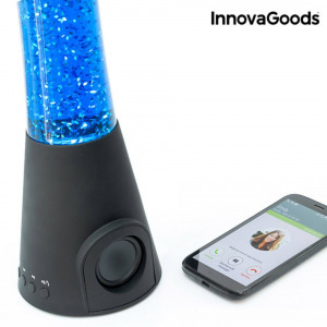 Innovagoods led lávalámpa bluetooth hangszóróval és mikrofonnal 30w