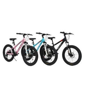 MTB Fzling 24" kerékpár sportos, masszív, stílusos - 3 szín (fekete, rózsaszín, kék)