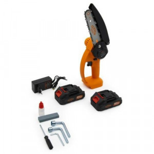 Mini ágvágó láncfűrész, hosszabbító karral és 2 db akkumulátorral - CH-2346 - MS-088