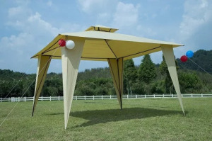 Kerti Pavilon 3,5 x 3,5 m -party sátor, rendezvény sátor szúnyoghálóval
