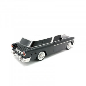 WSTER 1955-ös Chevrolet Nomad formájú Bluetooth hangszóró, USB port, TF kártyahely, fekete