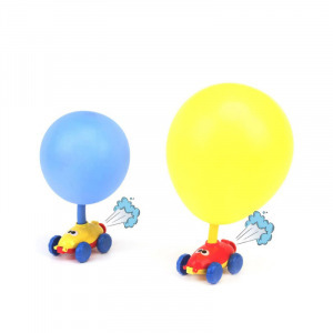 Lufi meghajtású versenyautó és űrhajó kilövőállomással