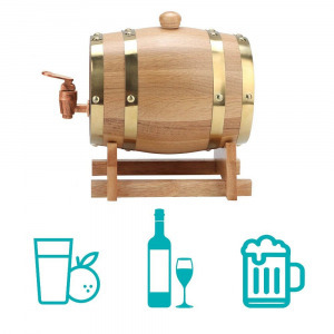 Tölgyfa hordó 5 literes