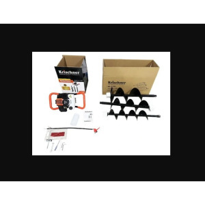Krischner belsőégésű talajfúrógép + fúrószár 100/150/200 mm KR 7175