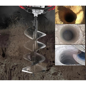 Krischner belsőégésű talajfúrógép + fúrószár 100/150/200 mm KR 7175