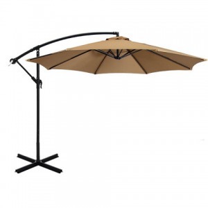 Függő napernyő, 2,7m -krém