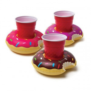 Felfújható fánk italtartó 3db