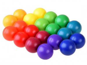 Oktató puzzle golyók