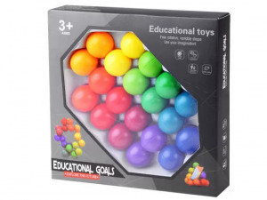 Oktató puzzle golyók