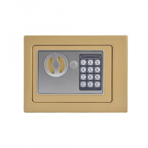 Széf 17x23x17cm, arany