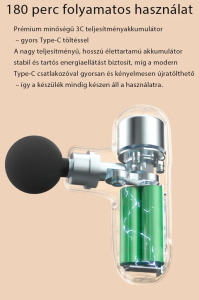 Beoka Q1 Szuper mini masszázspisztoly