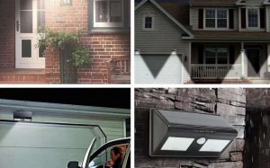 Nagy Fényerejű mozgásérzékelős szolár lámpa