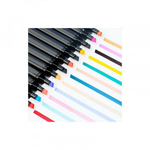 Kétvégű marker filctollkészlet táskában, 80 db-os, varázslatos színekben