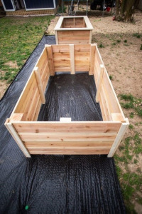 Lsh garden box magaságyás 300x80x30 cm