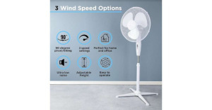 Royality Line SVT-12201 álló ventilátor, 45W, 3 fokozat