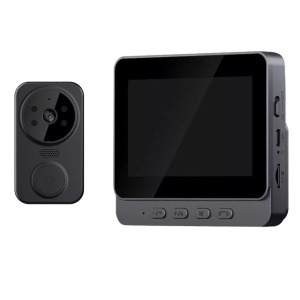 Vezetéknélküli videós kapucsengő, 4.3