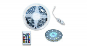 LED tűzijáték - RGB LED szalag távirányítóval és telefonos vezérléssel
