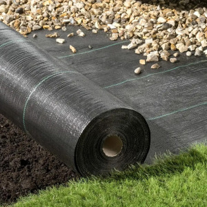 Gyommentesítő agrotextil, geotextil 1,6x100m, fekete
