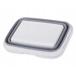 Összecsukható szilikon bevásárlókosár fogantyúkkal