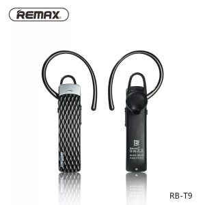 Remax Bluetooth Headset, V5.1, zajszűrés, HD mic, 8 óra beszélgetés, fekete