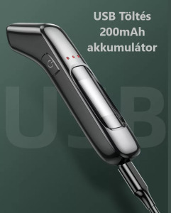 Professzionális digitális alkoholszonda, LCD, 0-0.19% +/-0.005% BAC, fekete